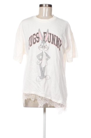 Damen Shirt Stradivarius, Größe L, Farbe Ecru, Preis € 7,86, #136854285