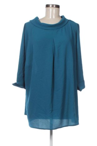 Дамска блуза Unbranded, Размер XXL, Цвят Син, Цена 11,75 €, #136855903