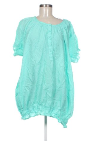 Дамска блуза Okay, Размер 5XL, Цвят Зелен, Цена 8,69 €, #136858079