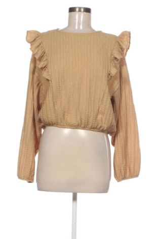 Bluzka damska Pull&Bear, Rozmiar M, Kolor Beżowy, Cena 32,15 zł, #136858376