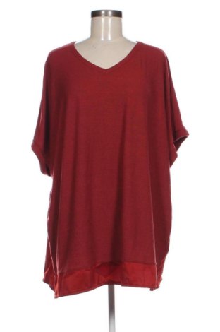 Дамска блуза Ulla Popken, Размер 3XL, Цвят Червен, Цена 18,40 €, #136868031