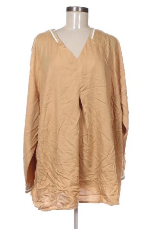 Дамска блуза Unbranded, Размер 3XL, Цвят Бежов, Цена 10,73 €, #136868538