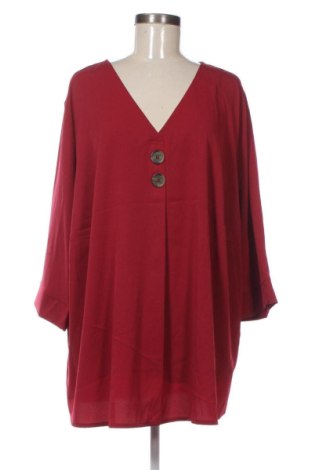 Дамска блуза Unbranded, Размер 4XL, Цвят Червен, Цена 11,24 €, #136868789