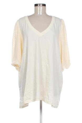 Bluză de femei Unbranded, Mărime 4XL, Culoare Ecru, Preț 78,99 Lei, #136869655