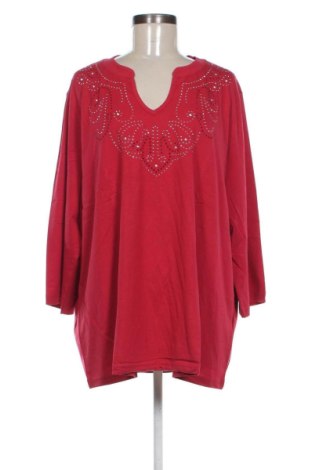 Bluză de femei Unbranded, Mărime 3XL, Culoare Roșu, Preț 35,99 Lei, #136871760