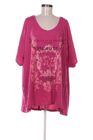 Bluzka damska Janina, Rozmiar 5XL, Kolor Różowy, Cena 64,99 zł, #136872149
