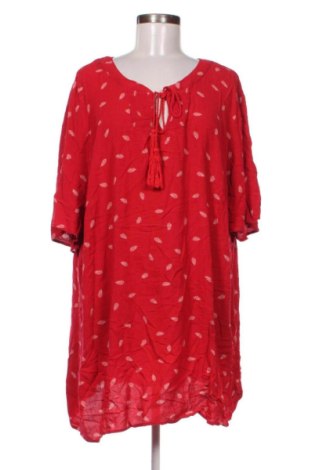 Дамска блуза Ulla Popken, Размер 3XL, Цвят Червен, Цена 18,91 €, #136872781