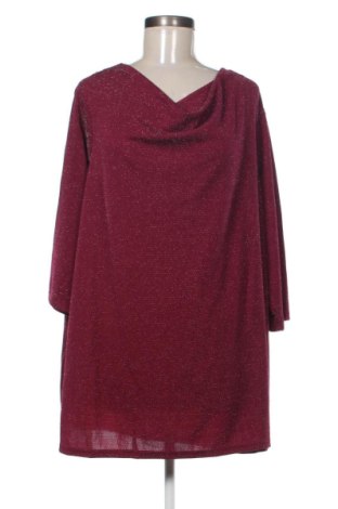 Bluză de femei Janina, Mărime 5XL, Culoare Roșu, Preț 69,99 Lei, #136875284