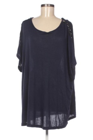 Bluză de femei Laura Torelli, Mărime 4XL, Culoare Albastru, Preț 69,99 Lei, #136875997