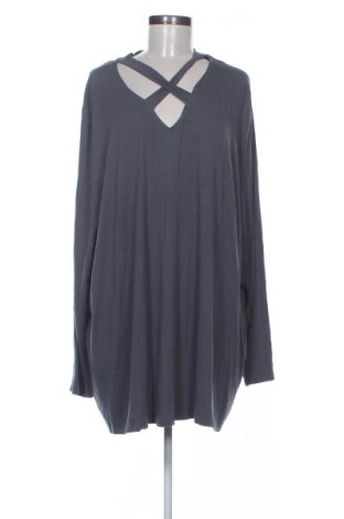 Bluză de femei Ulla Popken, Mărime 5XL, Culoare Gri, Preț 127,99 Lei, #136876514