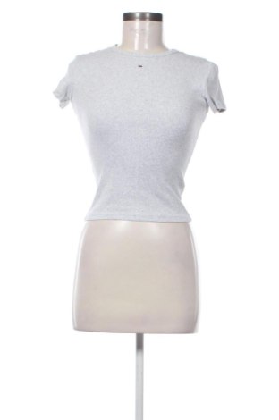 Дамска блуза Tommy Jeans, Размер XS, Цвят Сив, Цена 60,33 €, #136881619
