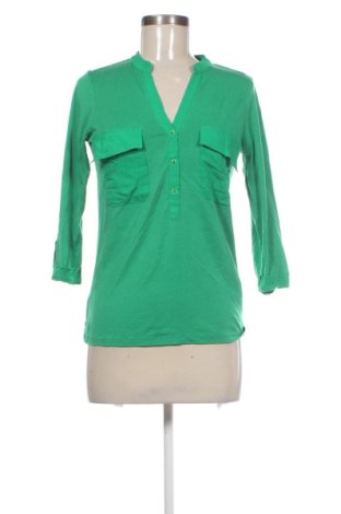 Дамска блуза Massimo Dutti, Размер S, Цвят Зелен, Цена 26,58 €, #136882345