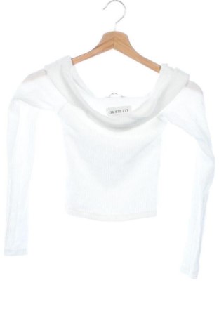 Bluzka damska Bershka, Rozmiar XS, Kolor Biały, Cena 29,99 zł, #136672277