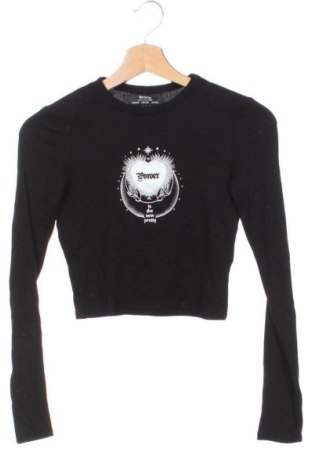 Дамска блуза Bershka, Размер XXS, Цвят Черен, Цена 4,09 €, #136777945