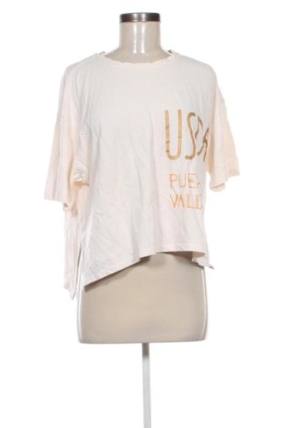 Damen Shirt U.S. Polo Assn., Größe L, Farbe Ecru, Preis 11,00 €, #136782675