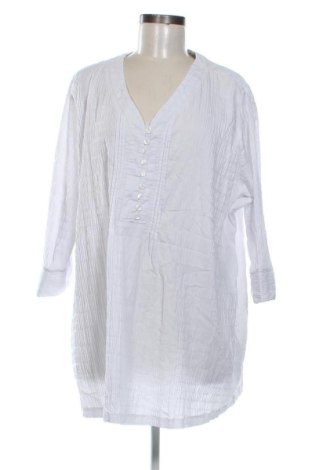 Damen Shirt Ulla Popken, Größe XXL, Farbe Weiß, Preis 10,99 €, #136788204