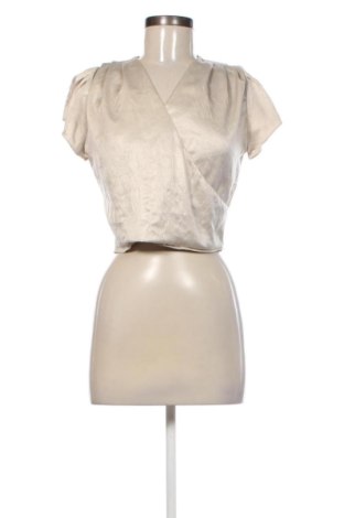 Bluză de femei Zara, Mărime XS, Culoare Bej, Preț 42,99 Lei, #136789744
