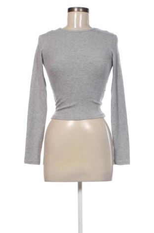Дамска блуза Bershka, Размер S, Цвят Сив, Цена 8,69 €, #136818150