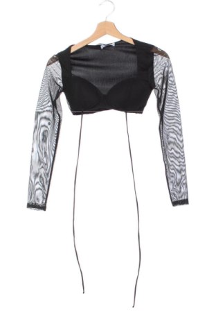 Bluză de femei Bershka, Mărime XS, Culoare Negru, Preț 52,99 Lei, #136833272