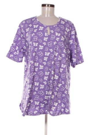 Дамска блуза Ulla Popken, Размер 4XL, Цвят Лилав, Цена 10,22 €, #136838110