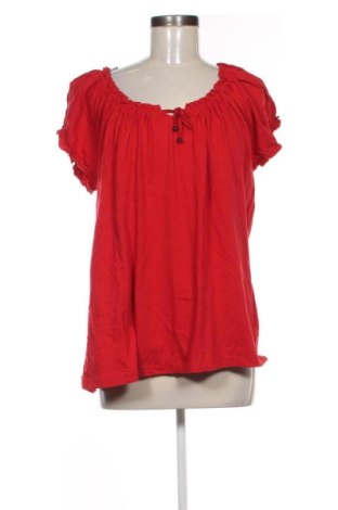 Bluzka damska Laura Torelli, Rozmiar XL, Kolor Czerwony, Cena 57,99 zł, #136847299