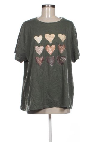 Дамска блуза SHEIN, Размер 3XL, Цвят Зелен, Цена 13,29 €, #136868947