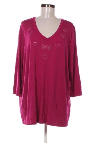 Bluză de femei Ulla Popken, Mărime XXL, Culoare Roz, Preț 118,99 Lei, #136871314