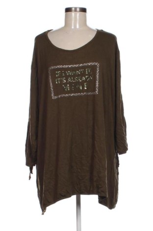 Bluză de femei Thea, Mărime 5XL, Culoare Verde, Preț 32,99 Lei, #136879732
