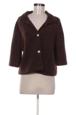 Damen Strickjacke NEW COLLECTION, Größe L, Farbe Braun, Preis 11,99 €, #136796348