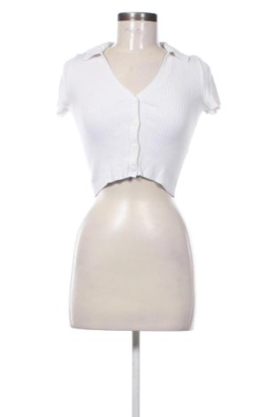 Damski kardigan Bershka, Rozmiar M, Kolor Biały, Cena 32,15 zł, #136804343