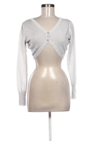 Cardigan de damă Unbranded, Mărime M, Culoare Argintiu, Preț 62,56 Lei, #136807625