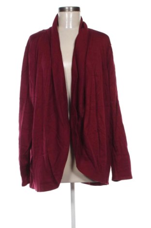 Damen Strickjacke Karen Scott, Größe 3XL, Farbe Rot, Preis 5,99 €, #136809152
