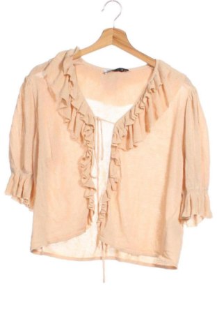 Дамска жилетка Zara, Размер L, Цвят Бежов, Цена 8,18 €, #136815474