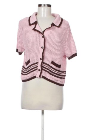 Damen Strickjacke Zara, Größe M, Farbe Rosa, Preis 12,00 €, #136825953