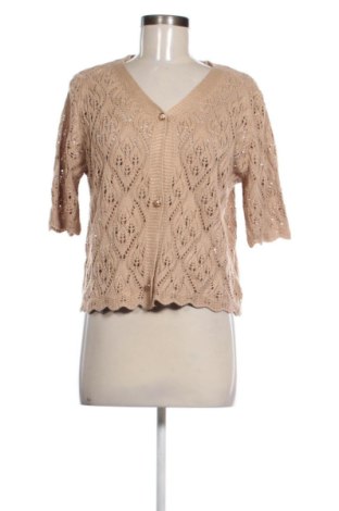 Дамска жилетка Knit Minded, Размер XL, Цвят Бежов, Цена 7,15 €, #136830789