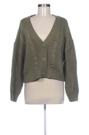 Damen Strickjacke Stradivarius, Größe L, Farbe Grün, Preis 9,00 €, #136841124