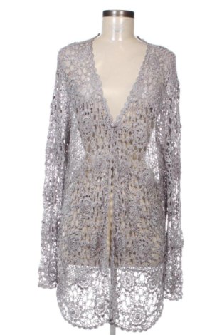 Cardigan de damă Unbranded, Mărime XL, Culoare Argintiu, Preț 72,97 Lei, #136846753