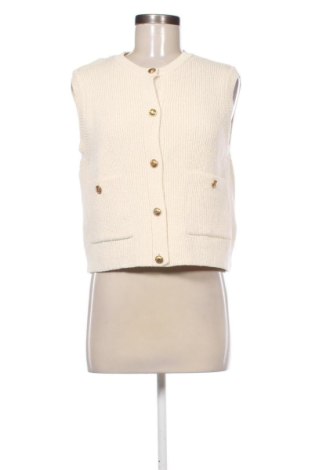 Cardigan de damă Zara, Mărime M, Culoare Ecru, Preț 156,40 Lei, #136852279