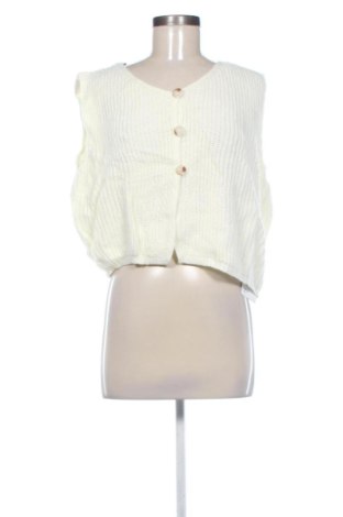 Дамска жилетка SHEIN, Размер XXL, Цвят Екрю, Цена 2,04 €, #136861483