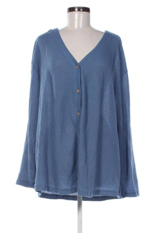 Дамска жилетка SHEIN, Размер 3XL, Цвят Син, Цена 11,75 €, #136877239