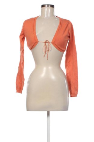 Damen Strickjacke Sisley, Größe XS, Farbe Orange, Preis 11,00 €, #136789440
