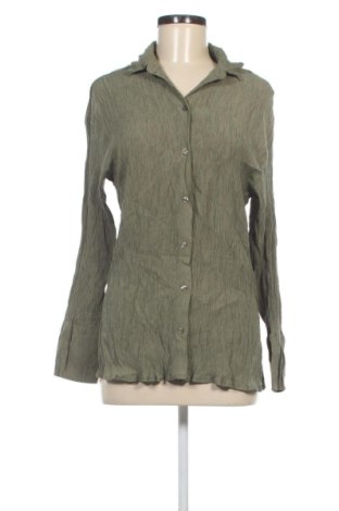 Cămașă de femei Bershka, Mărime L, Culoare Verde, Preț 61,99 Lei, #136726944