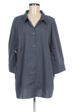 Cămașă de femei Ulla Popken, Mărime 4XL, Culoare Albastru, Preț 134,99 Lei, #136737863