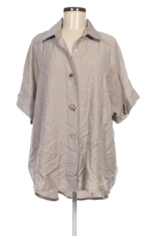 Дамска риза Unbranded, Размер 3XL, Цвят Бежов, Цена 13,29 €, #136743027