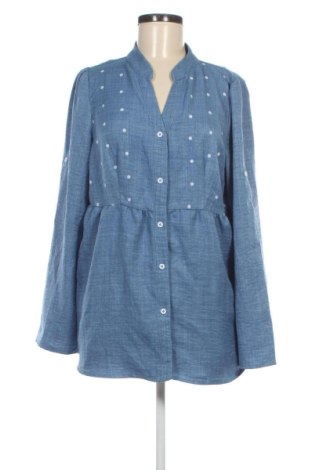 Damenbluse SHEIN, Größe XL, Farbe Blau, Preis 8,99 €, #136749540
