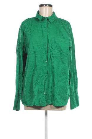 Дамска риза H&M, Размер L, Цвят Зелен, Цена 10,73 €, #136753446