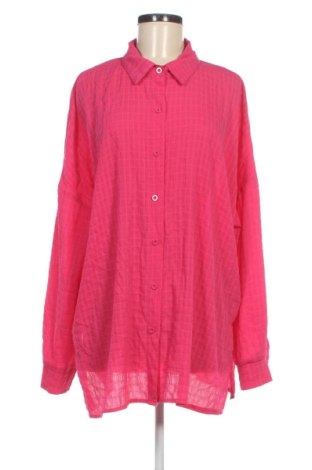 Дамска риза SHEIN, Размер 3XL, Цвят Розов, Цена 14,31 €, #136757871