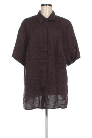 Dámská košile  Ulla Popken, Velikost 4XL, Barva Hnědá, Cena  529,00 Kč, #136760191