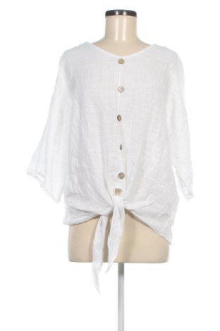 Γυναικείο πουκάμισο NEW COLLECTION, Μέγεθος XXL, Χρώμα Λευκό, Τιμή 16,99 €, #136760317