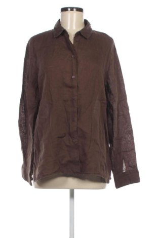 Γυναικείο πουκάμισο Massimo Dutti, Μέγεθος L, Χρώμα Καφέ, Τιμή 34,99 €, #136761926